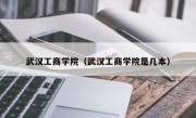 武汉工商学院（武汉工商学院是几本）