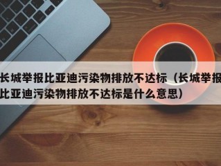 长城举报比亚迪污染物排放不达标（长城举报比亚迪污染物排放不达标是什么意思）