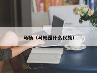 马杨（马杨是什么民族）