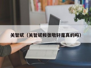 关智斌（关智斌和张敬轩是真的吗）