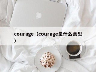 courage（courage是什么意思）