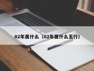 02年属什么（02年属什么五行）