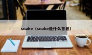 snake（snake是什么意思）