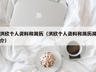 洪欣个人资料和简历（洪欣个人资料和简历简介）