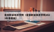 吉安职业技术学院（吉安职业技术学院2023年录取线）