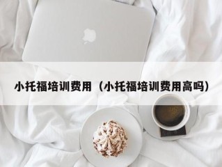 小托福培训费用（小托福培训费用高吗）