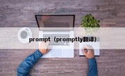 prompt（promptly翻译）