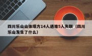 四川乐山山体塌方14人遇难5人失联（四川乐山发生了什么）