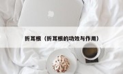 折耳根（折耳根的功效与作用）