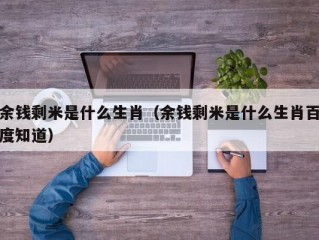 余钱剩米是什么生肖（余钱剩米是什么生肖百度知道）