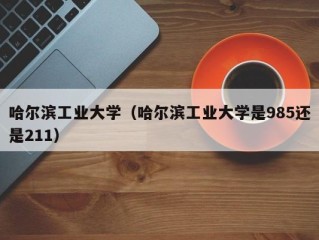 哈尔滨工业大学（哈尔滨工业大学是985还是211）