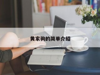 黄家驹的简单介绍