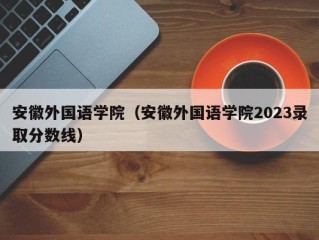 安徽外国语学院（安徽外国语学院2023录取分数线）