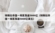 特斯拉市值一周蒸发逾5000亿（特斯拉市值一周蒸发逾5000亿美元）