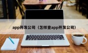 app开发公司（怎样查app开发公司）