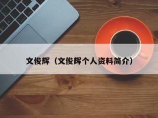 文俊辉（文俊辉个人资料简介）