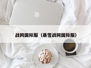 战网国际服（暴雪战网国际服）