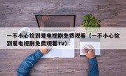 一不小心捡到爱电视剧免费观看（一不小心捡到爱电视剧免费观看TV）