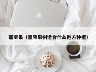 嘉宝果（嘉宝果树适合什么地方种植）