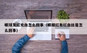 眼球发红充血怎么回事（眼睛红有红血丝是怎么回事）