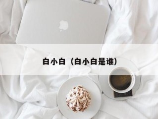 白小白（白小白是谁）