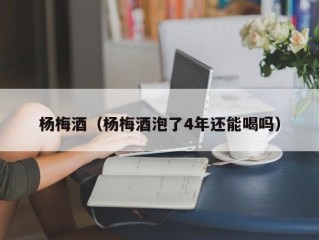 杨梅酒（杨梅酒泡了4年还能喝吗）