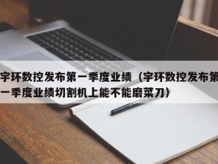 宇环数控发布第一季度业绩（宇环数控发布第一季度业绩切割机上能不能磨菜刀）